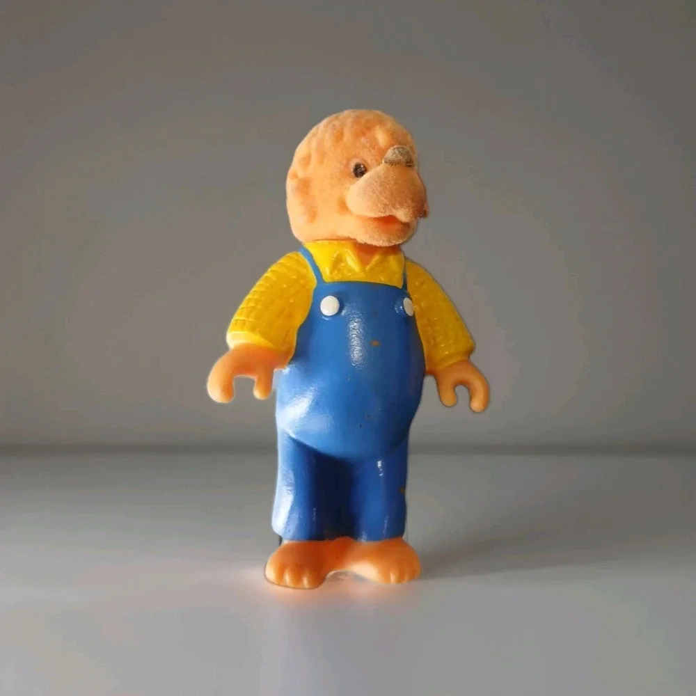 Vintage Bernstein Bears Papa Bear Action Figure 1986-3.5